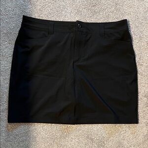 Eddie Bauer Black Mini Skirt